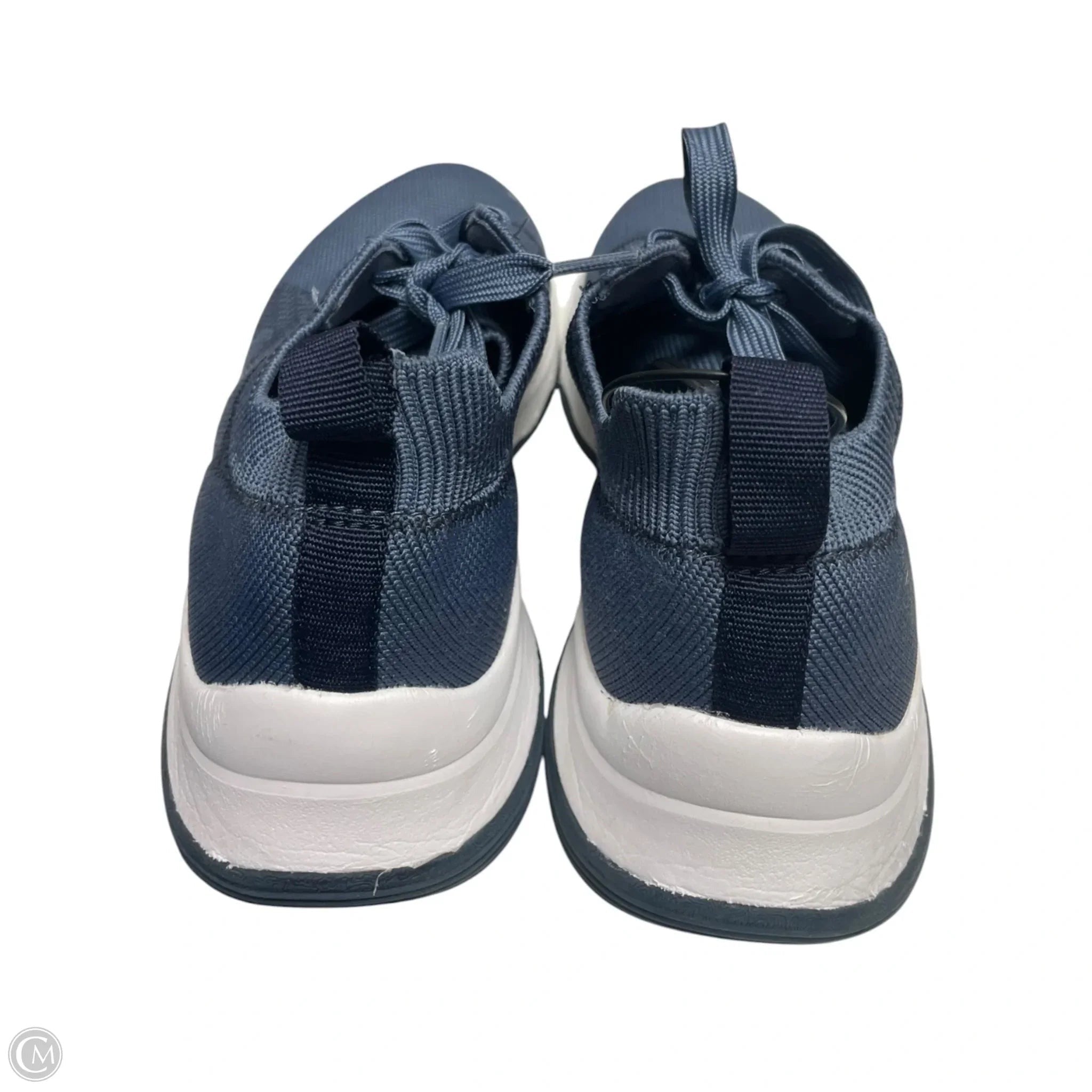 Shoes Athletic By Clarks In Blue, Size: 9.5