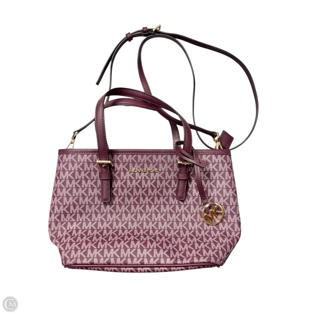 Crossbody Leather By Michael By Michael Kors, Size: Medium
