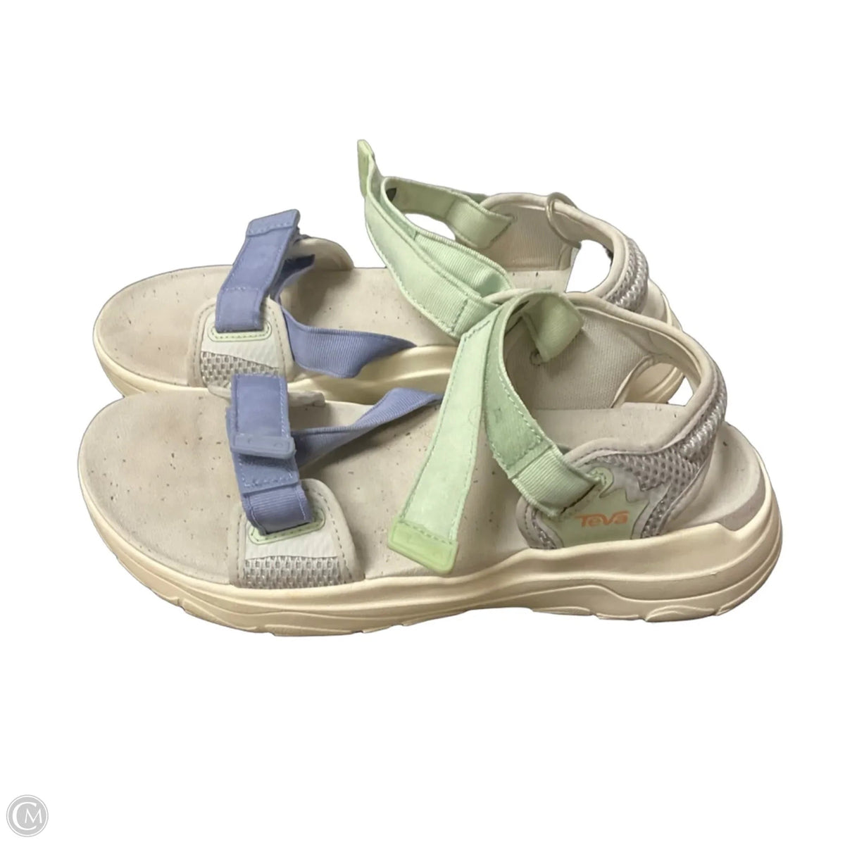 Sandals Sport By Teva In Green & Purple, Size: 9