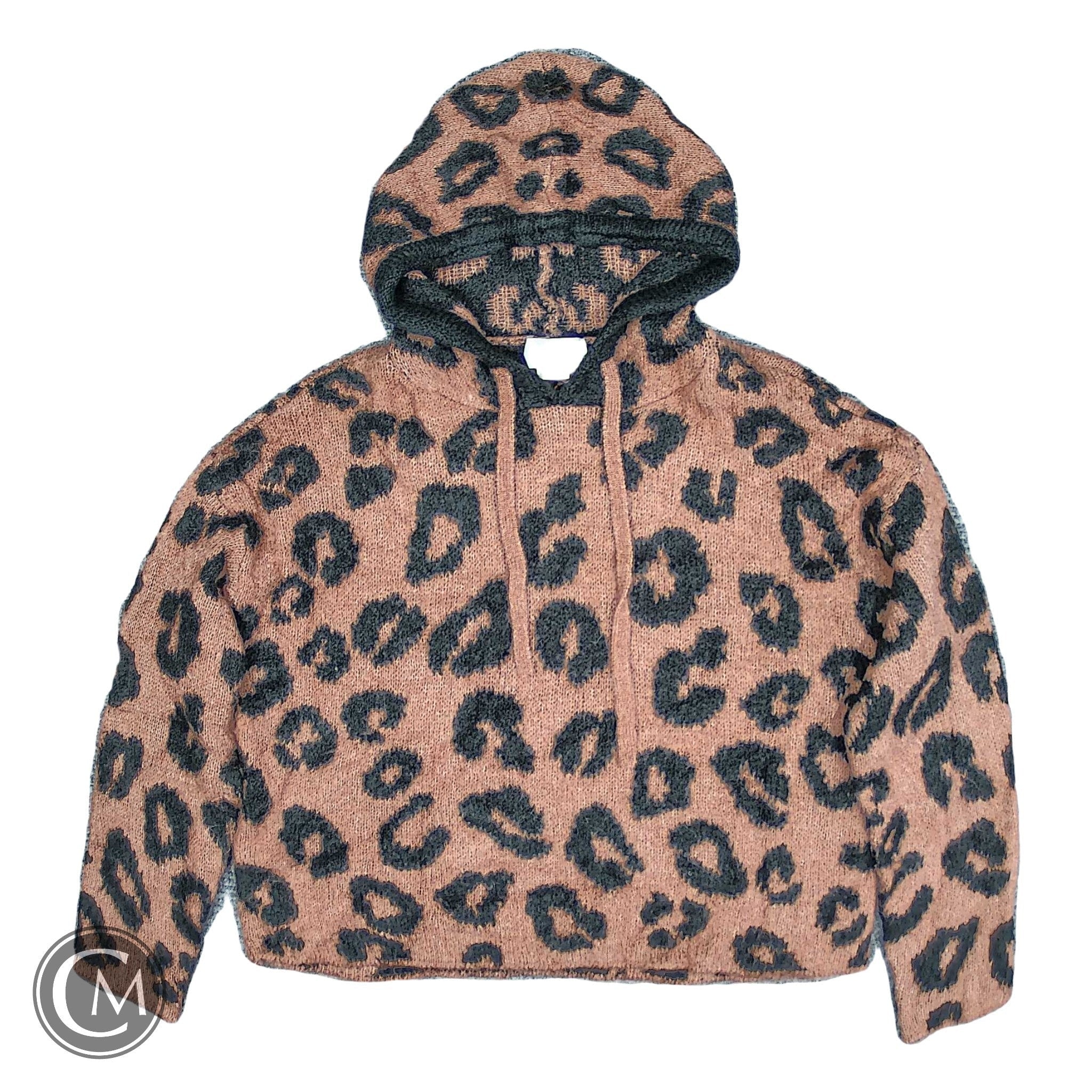 Sweatshirt Hoodie By Pink In Mauve, Size: L