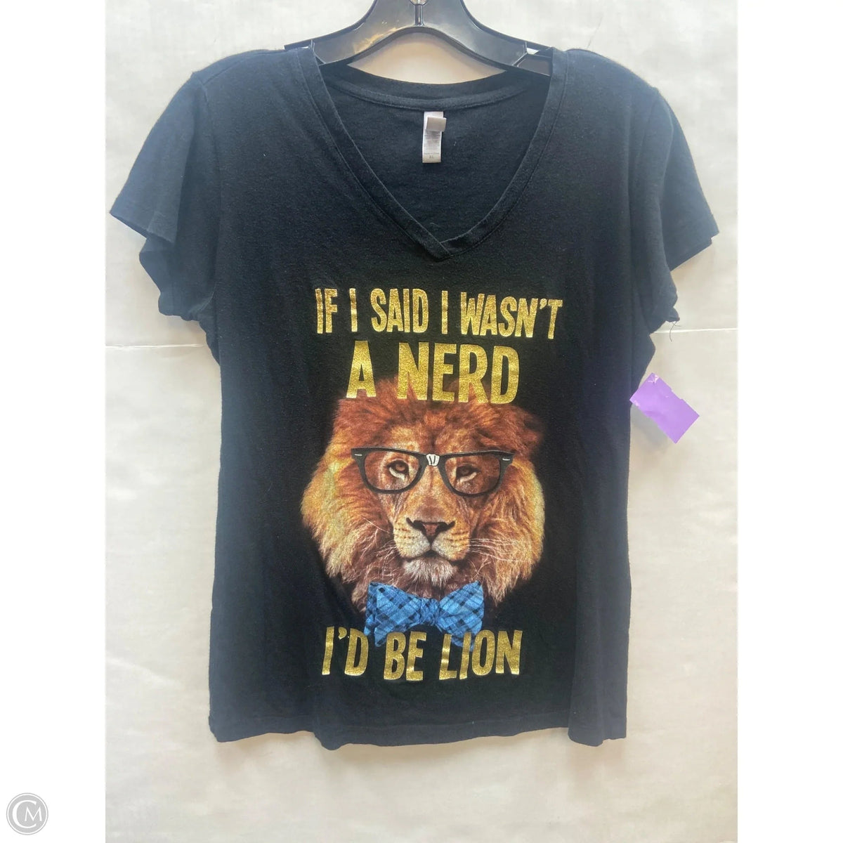 Top Short Sleeve By Next Level In Black, Size: Xl