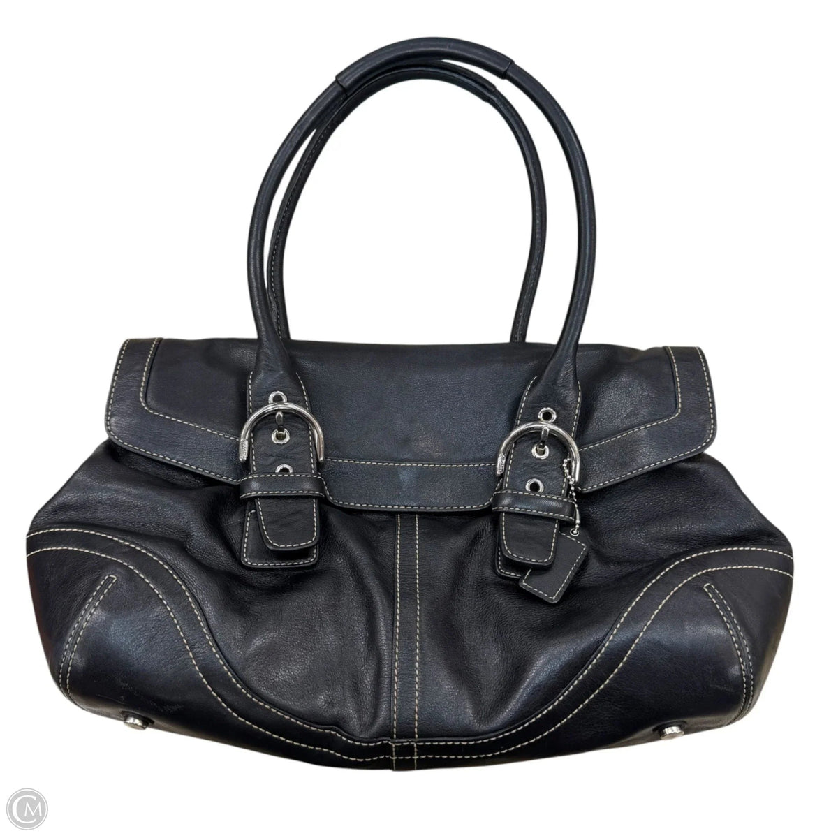 Handbag Designer By Coach, Size: Small