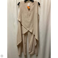 Tank Top By Clothes Mentor In Beige, Size: M
