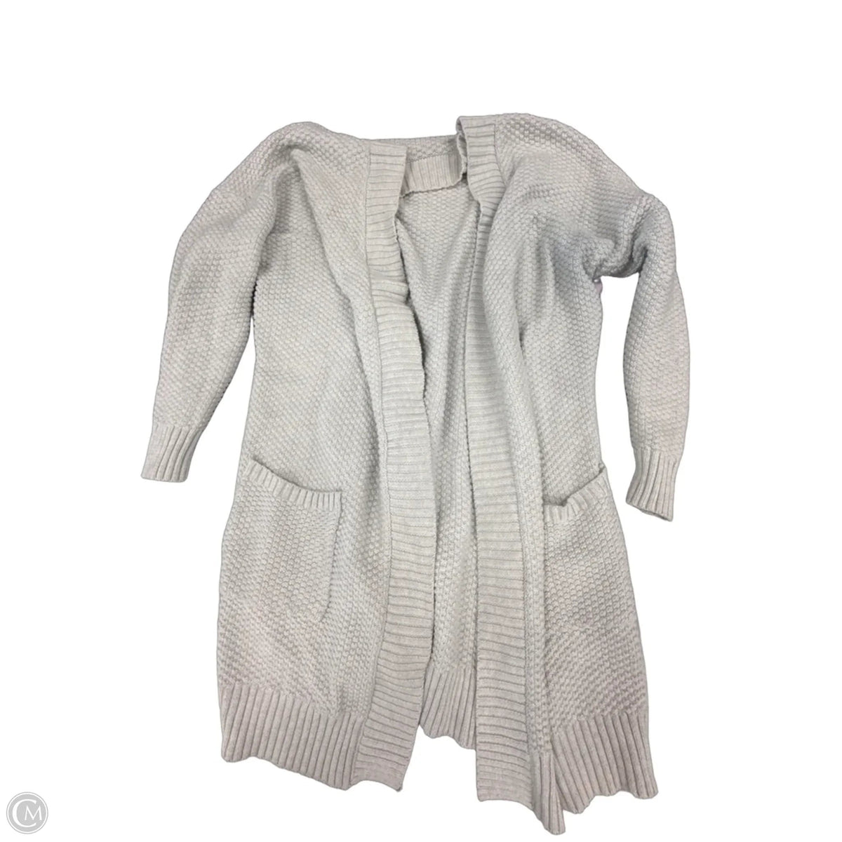 Cardigan By Max Studio In Grey, Size: 1x