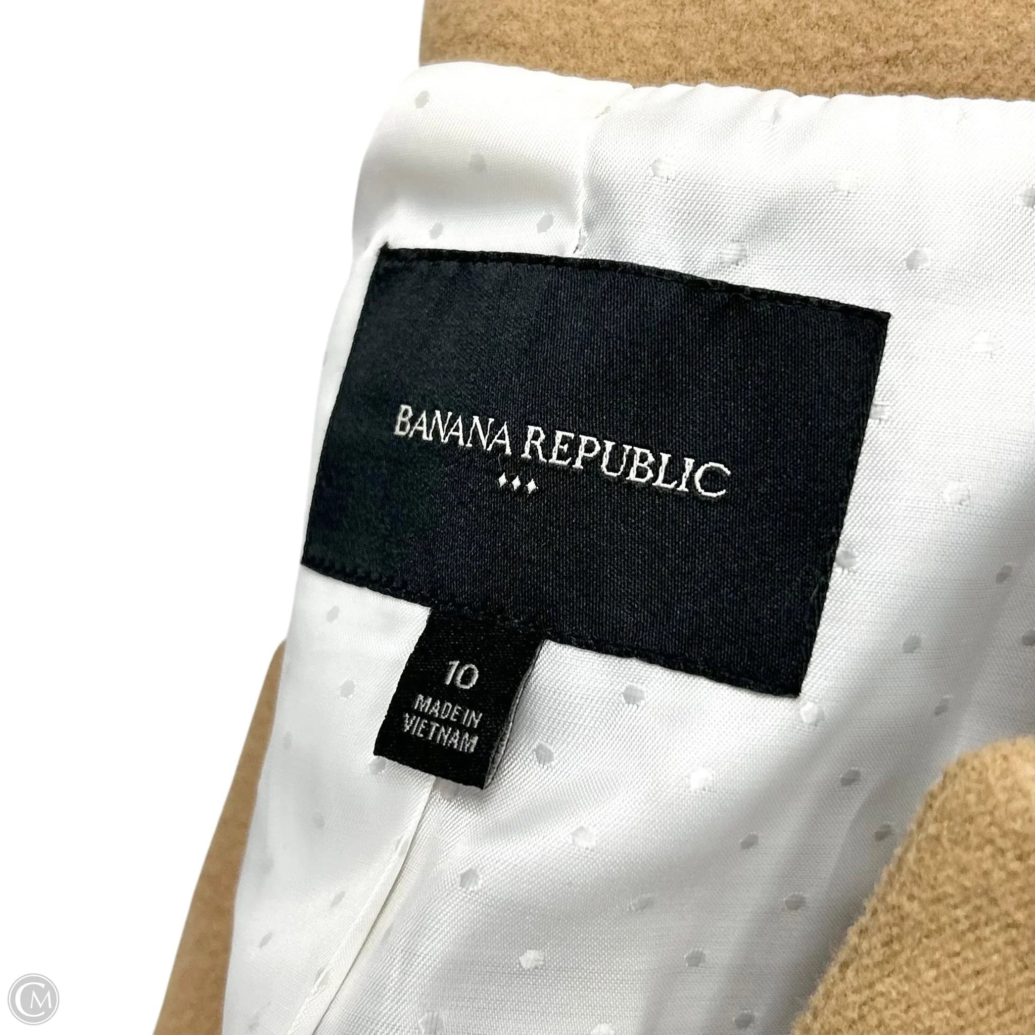Blazer By Banana Republic In Tan, Size: M