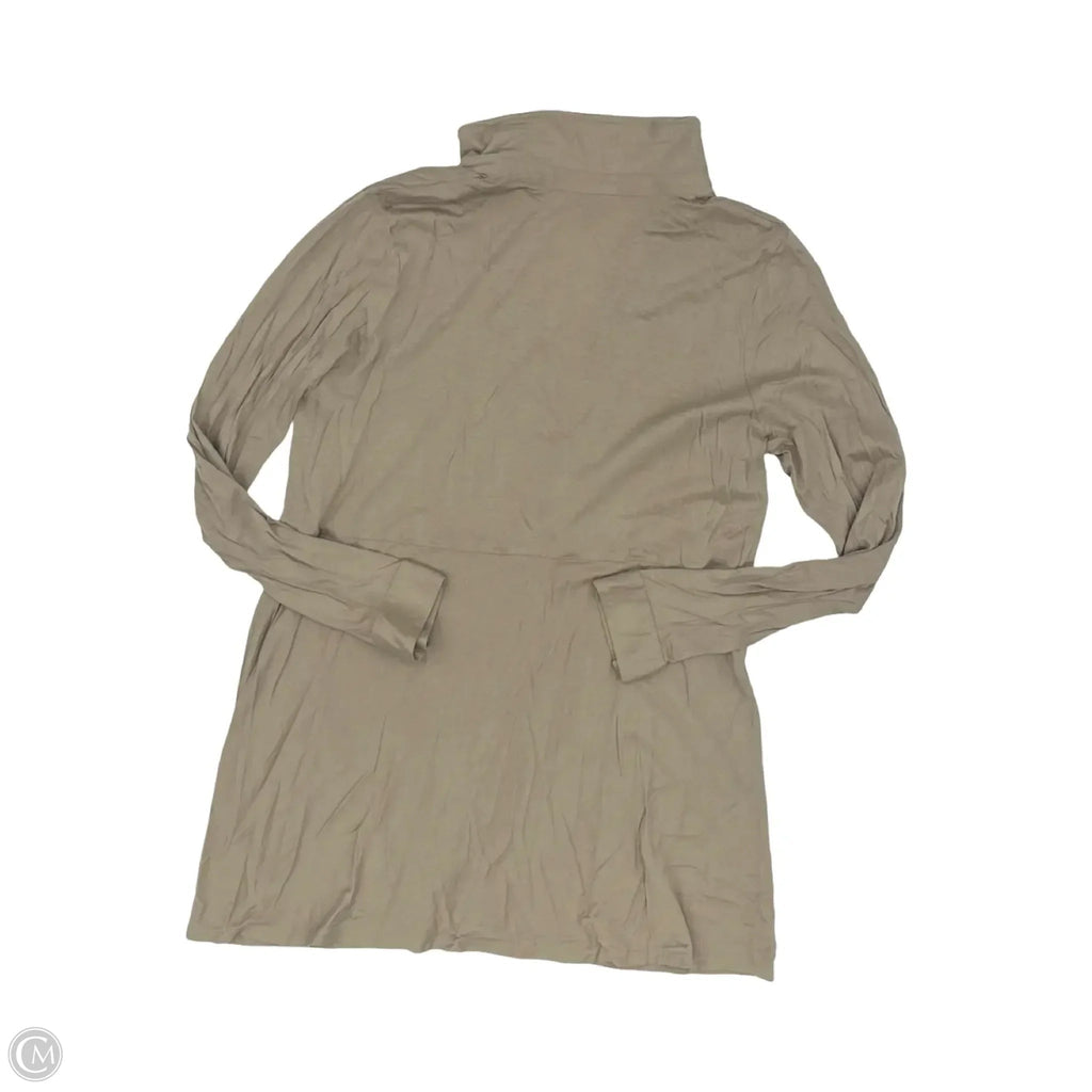 Top Long Sleeve By J. Jill In Brown, Size: L