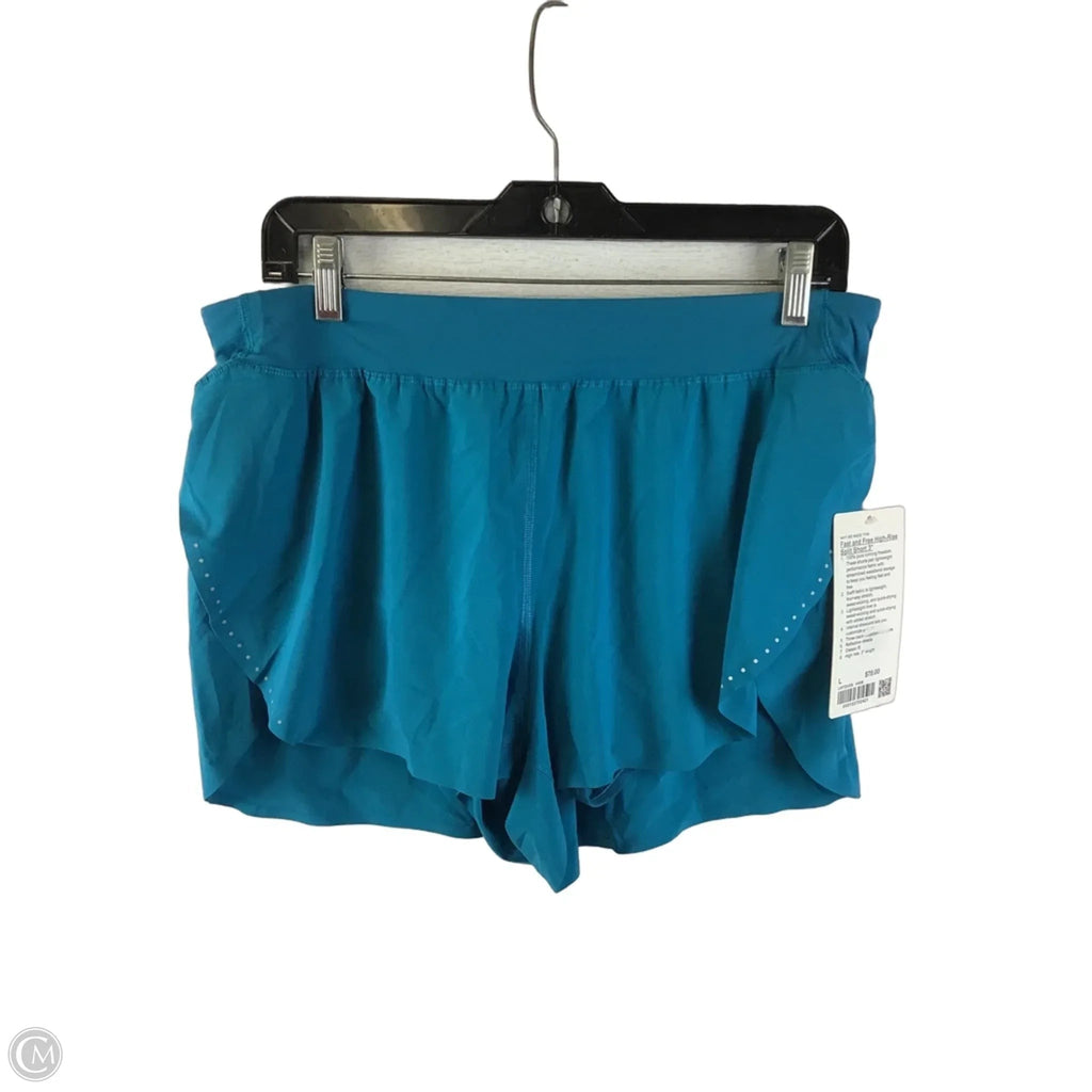 Athletic Shorts By Lululemon In Brown, Size: L