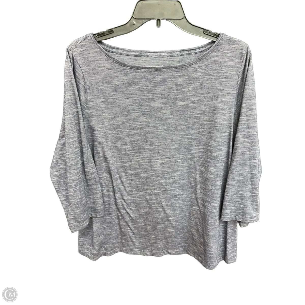 Top 3/4 Sleeve By Talbots In Navy, Size: 2x