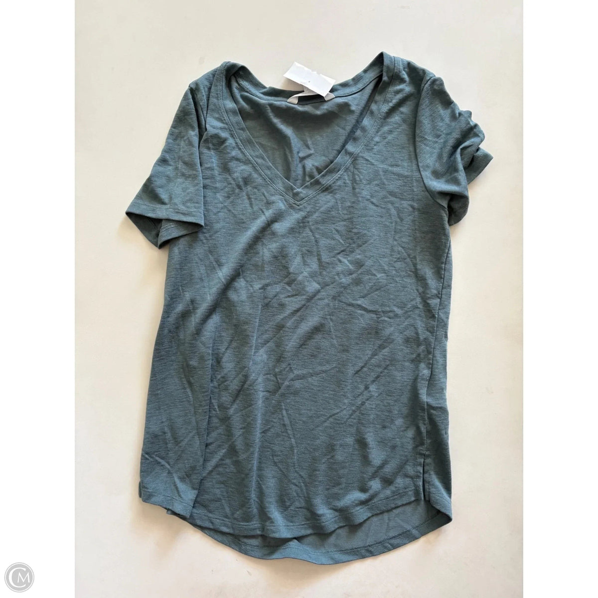 Top Short Sleeve By Athleta In Blue, Size: Xs