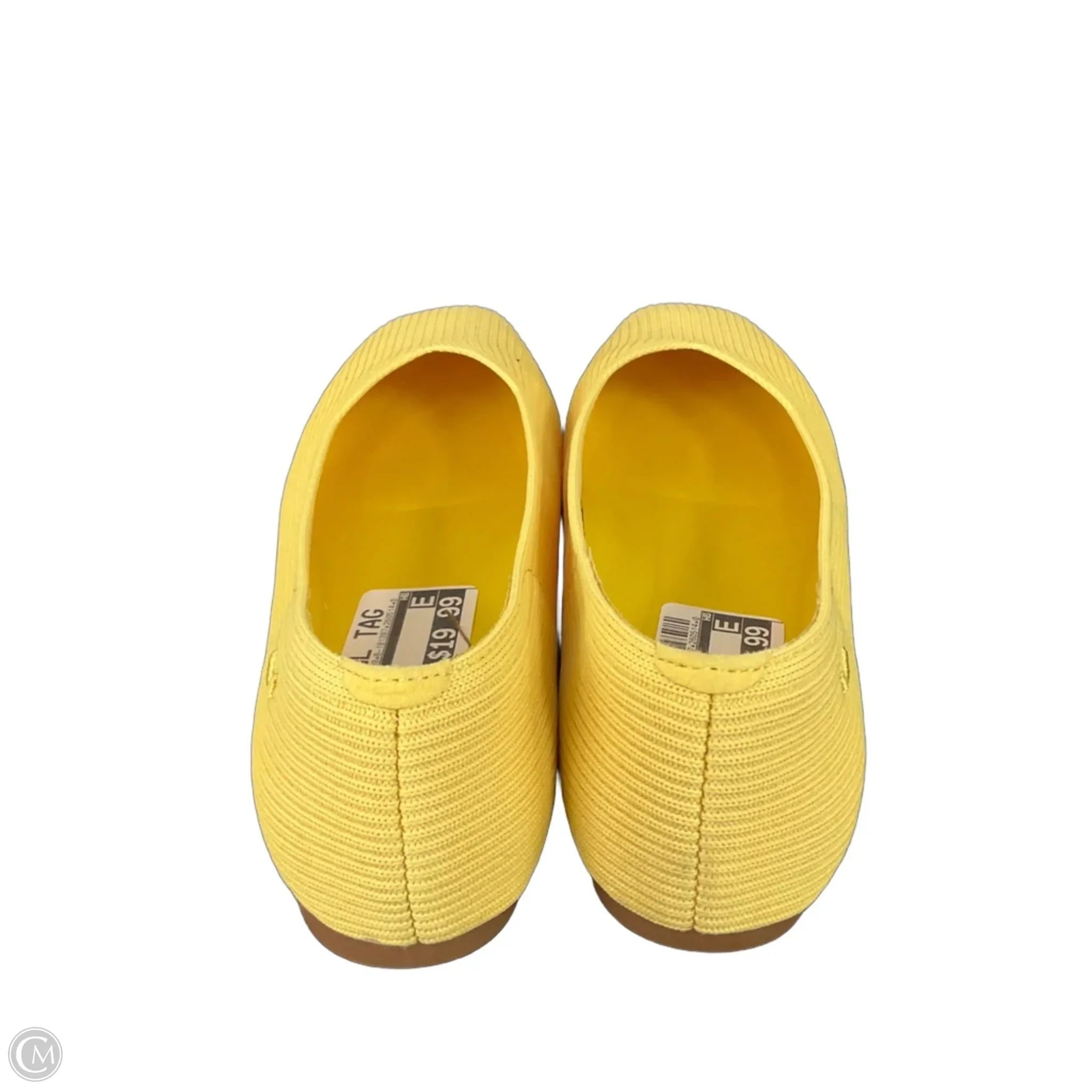 Shoes Flats By Vionic In Yellow, Size: 7