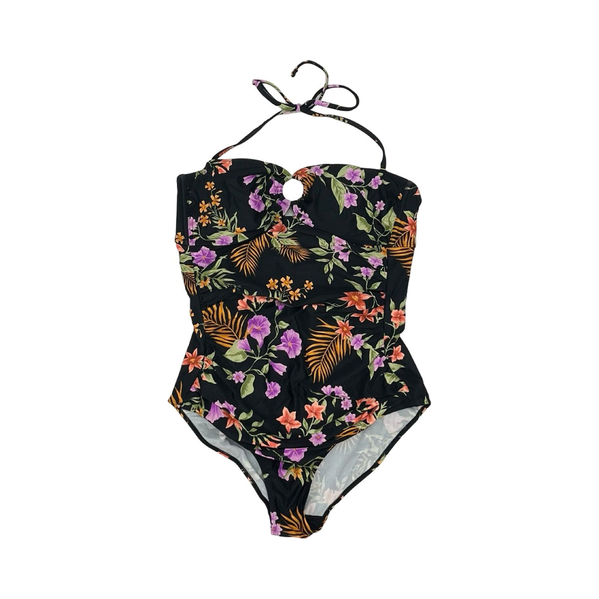 Swimsuit By Shade & Shore In Black, Size:Xl