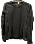 Athletic Top Long Sleeve Crewneck By Spyder In Black, Size: L