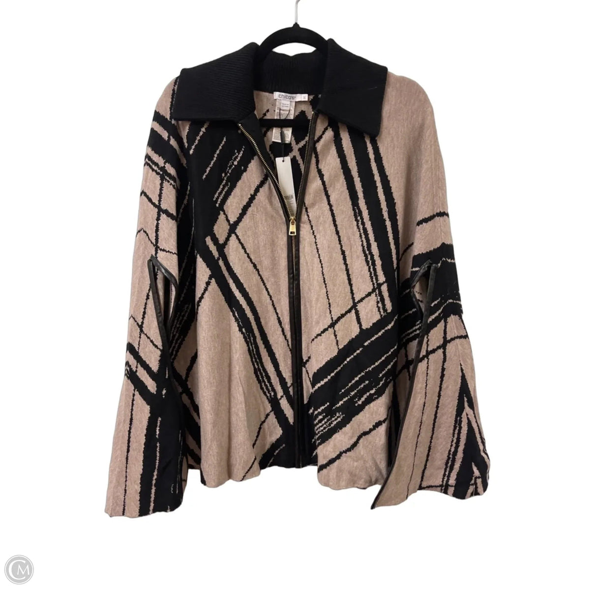 Shawl By Chicos In Tan, Size: Xl