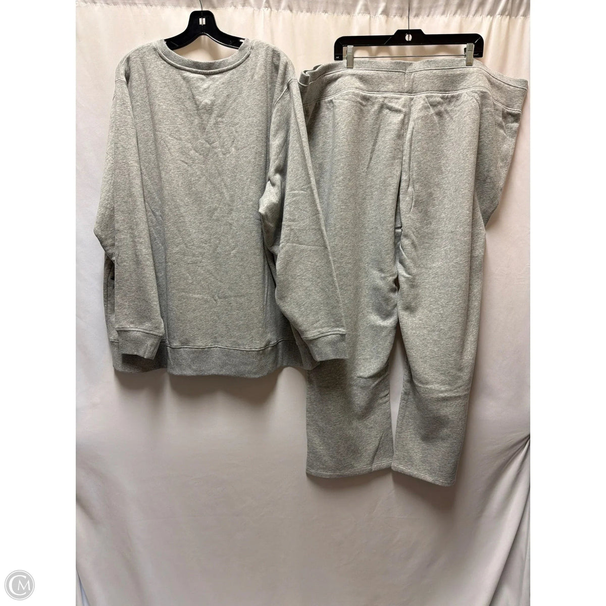 Athletic Pants 2pc By Tek Gear In Grey, Size: 3x