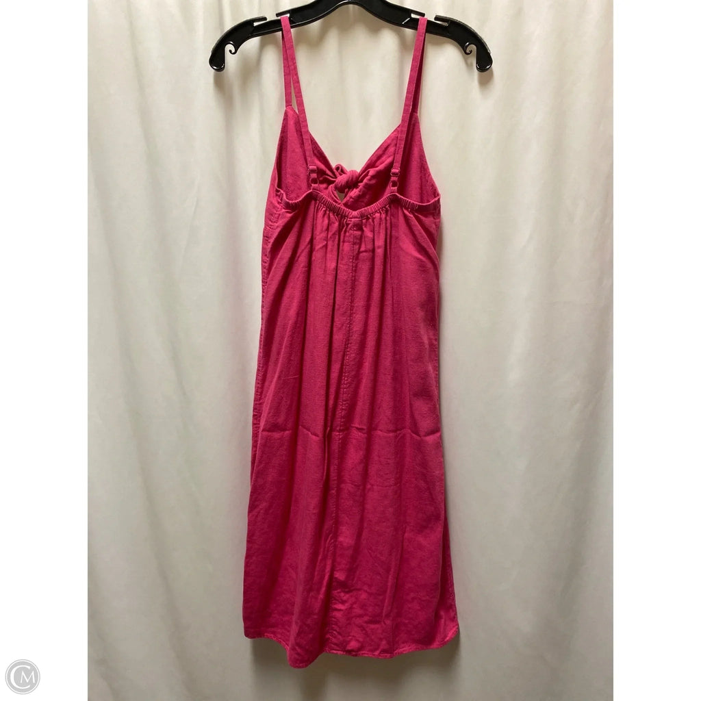 Dress Casual Midi By Old Navy In Pink, Size: Xs