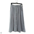 Skirt Midi By Clothes Mentor In Grey, Size: L