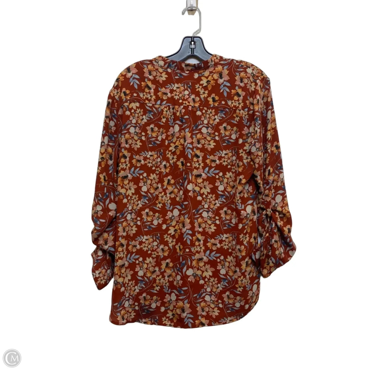Top Long Sleeve By Kut In Red, Size: L