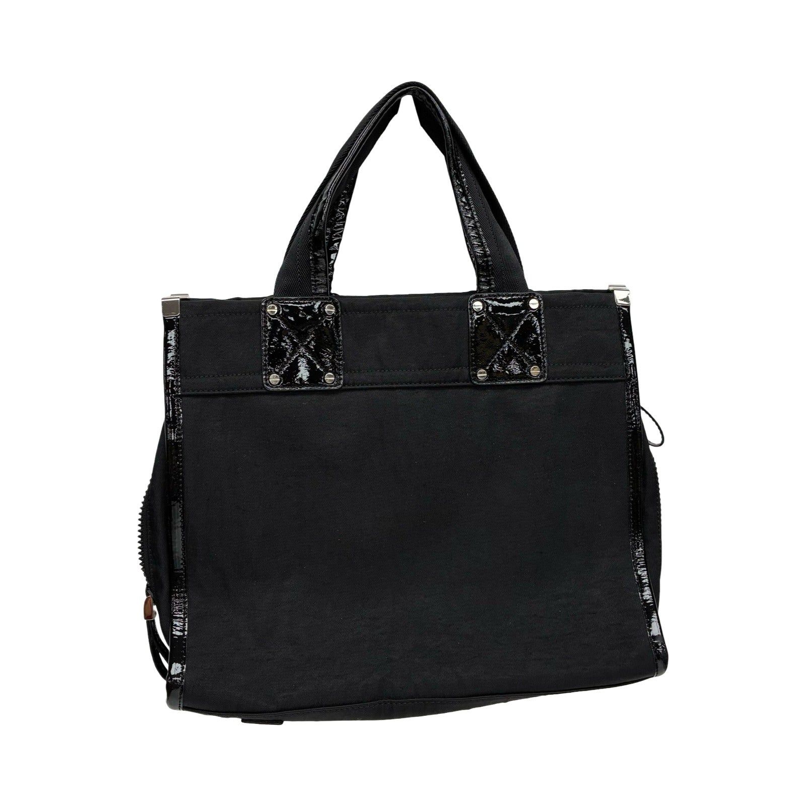 Handbag Designer By Milly In Black & Cream, Size:Medium