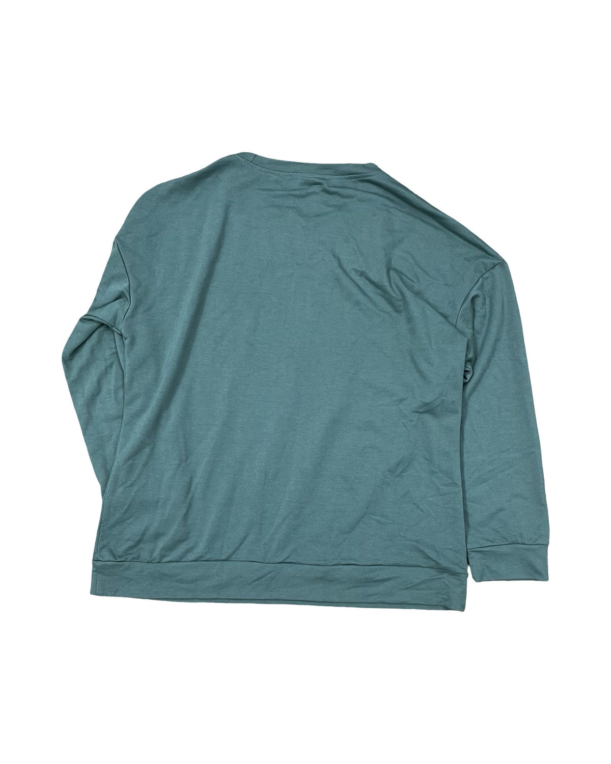 Sweatshirt Crewneck By Clothes Mentor In Green, Size:Xl