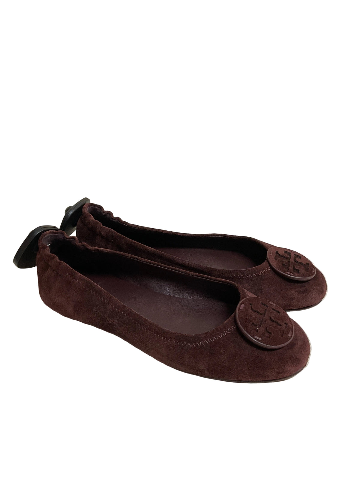 Shoes Designer By Tory Burch In Brown, Size:7