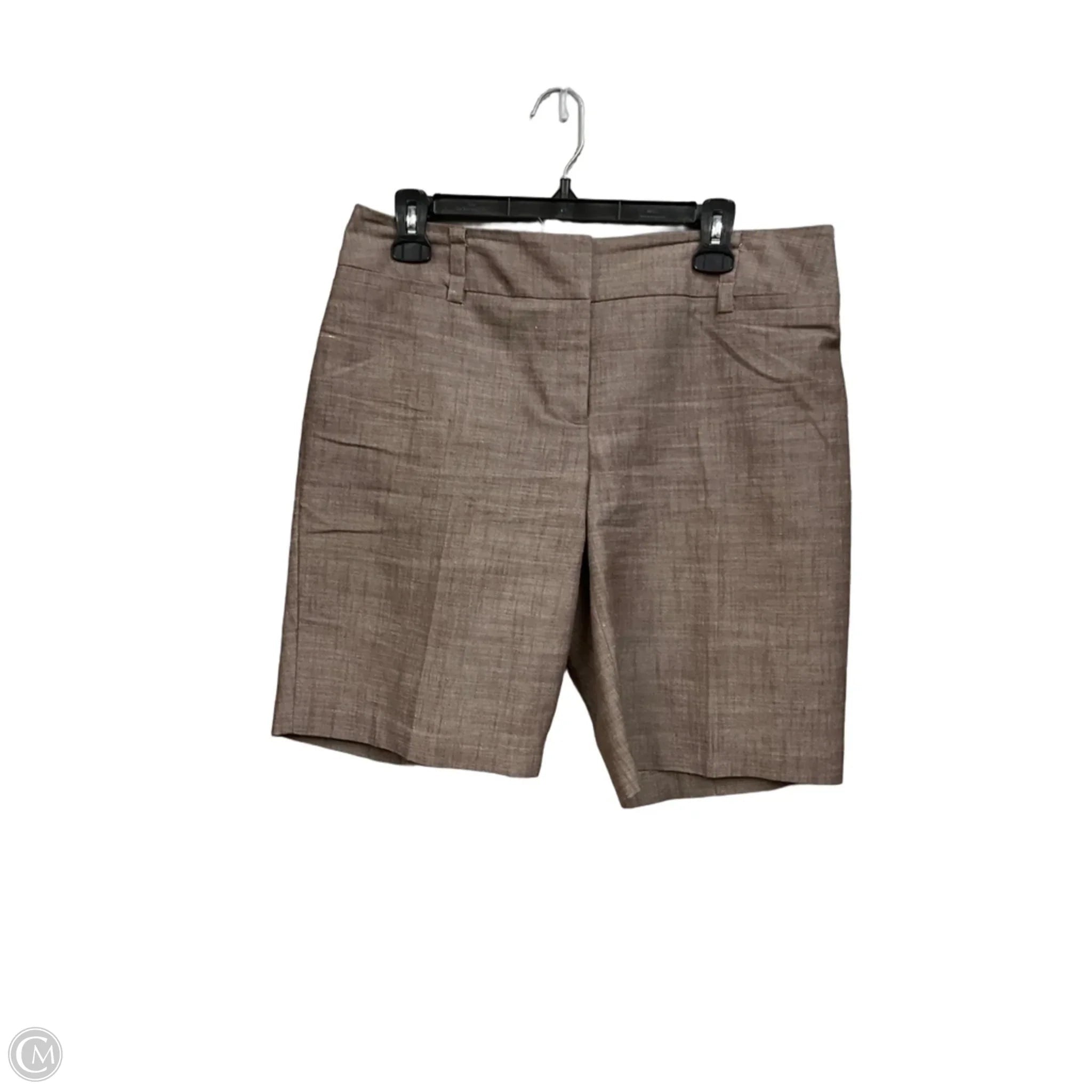Shorts By Ab Studio In Brown, Size: 8