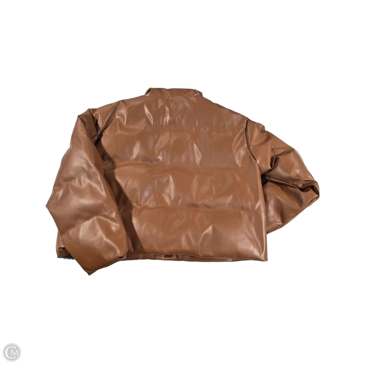 Coat Puffer & Quilted By A New Day In Brown, Size: Xl