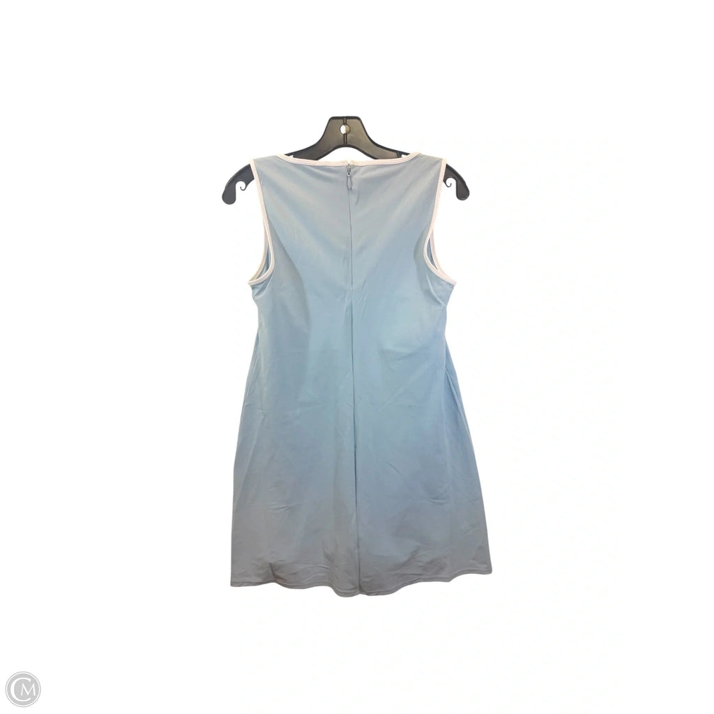 Athletic Dress By Abercrombie And Fitch In Blue & White, Size: S