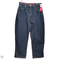 Jeans Straight By Spanx In Blue Denim, Size: 16