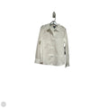 Top Long Sleeve By Chaps In White, Size: L
