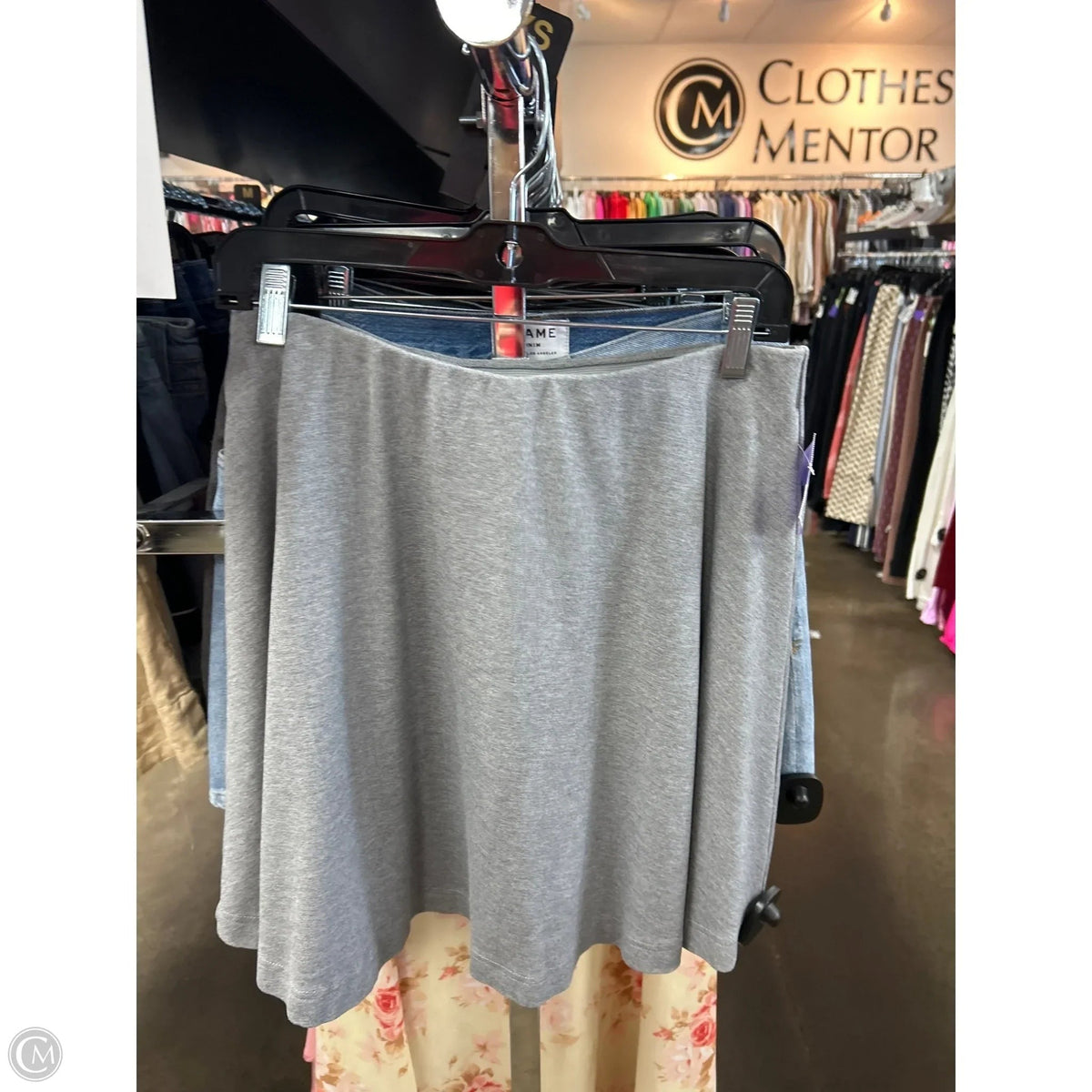 Skirt Mini & Short By H&m In Grey, Size: M