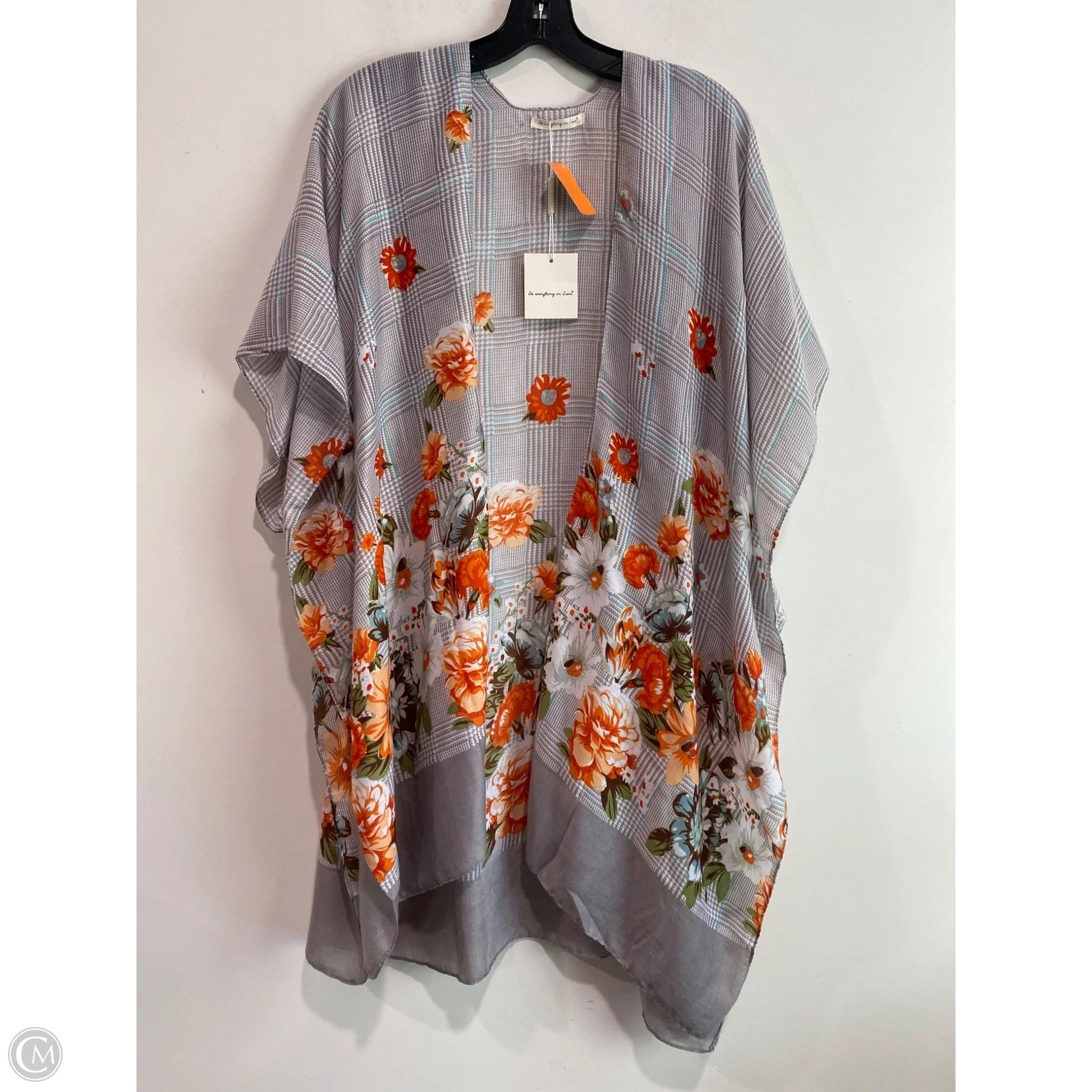 Cardigan By Do Everything In Love In Taupe, Size: Osfm