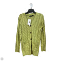 Cardigan By Clothes Mentor In Green, Size: L