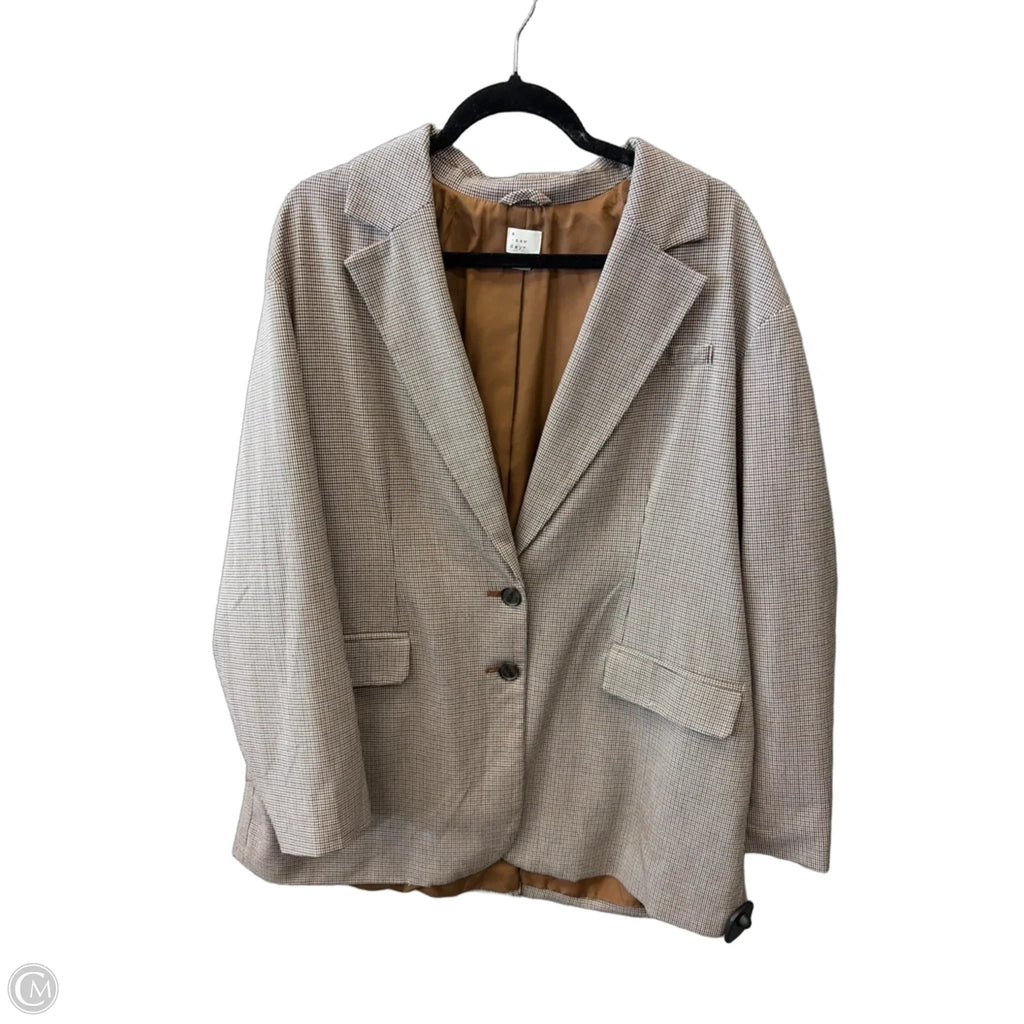 Blazer By A New Day In Brown, Size: Xxl