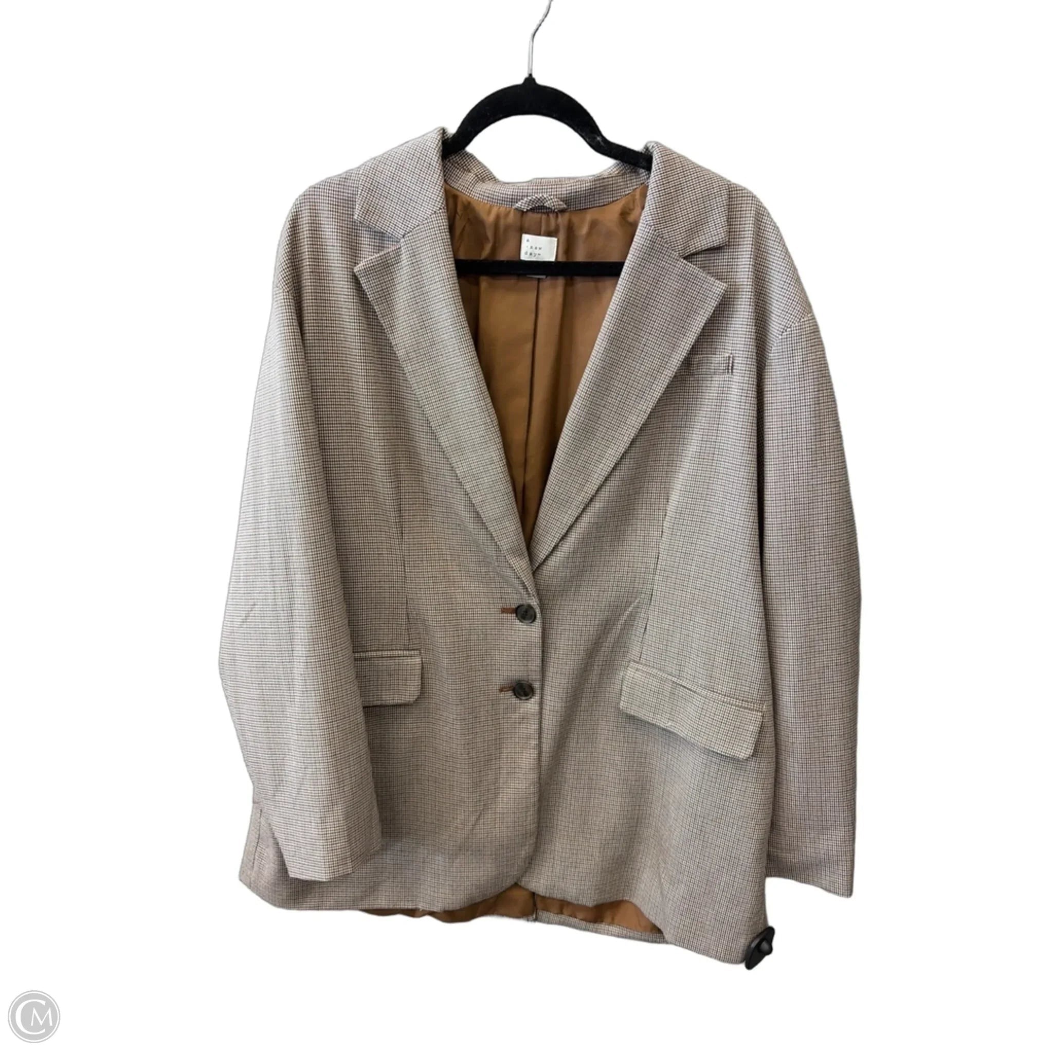Blazer By A New Day In Brown, Size: Xxl