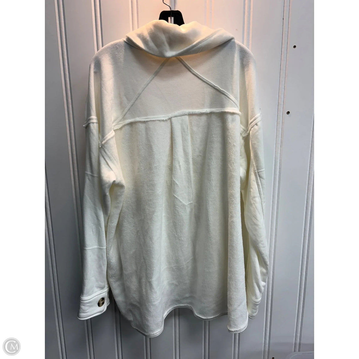Jacket Fleece By Knox Rose In White, Size: Xxl
