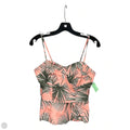 Top Sleeveless By A New Day In Tropical Print, Size: S