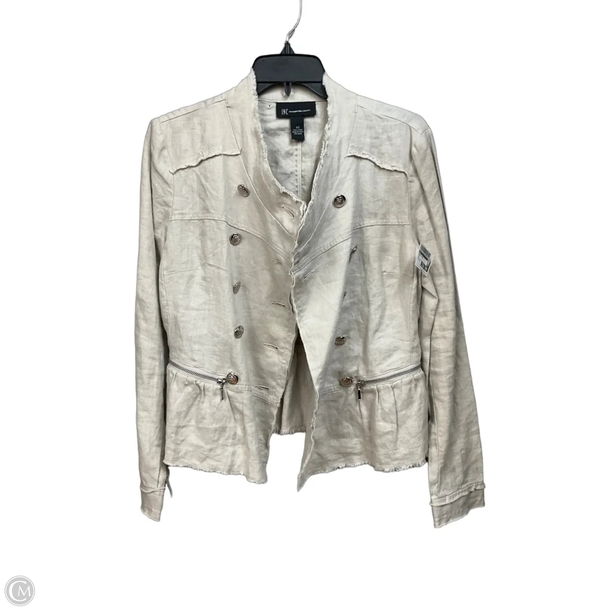 Jacket Other By Inc In Tan, Size: Xs