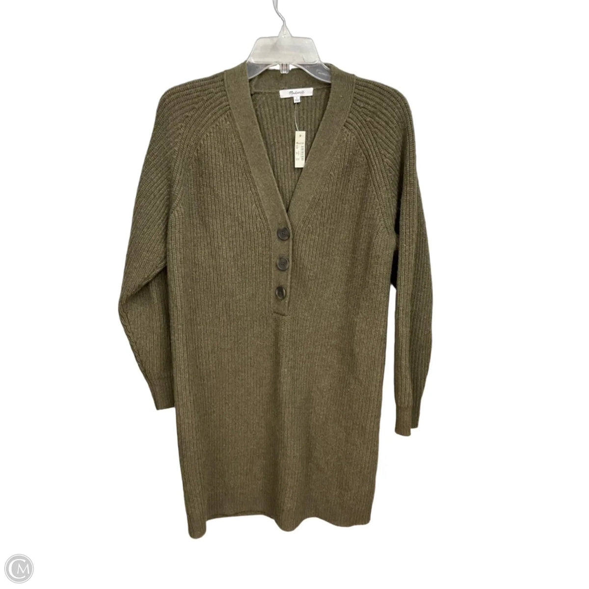 Dress Sweater By Madewell In Green, Size: S