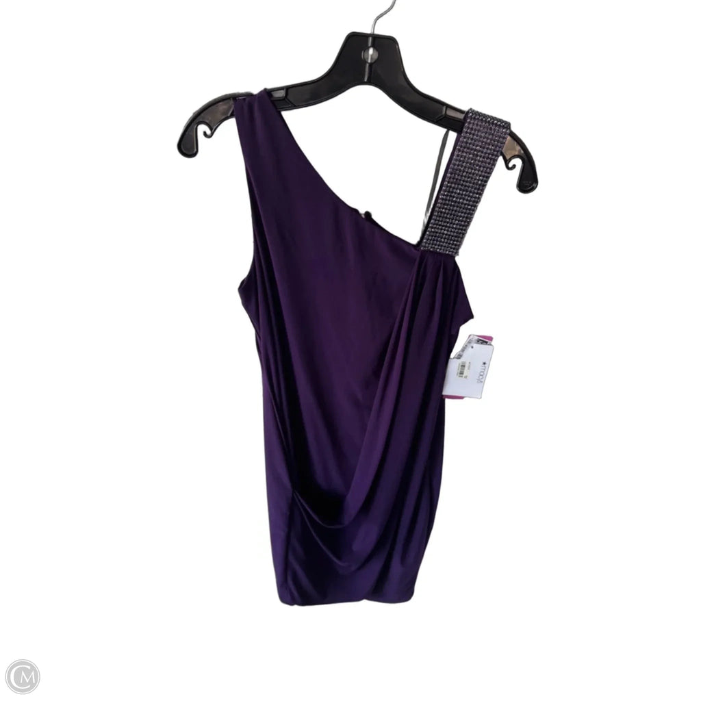 Dress Party Short By Betsy And Adam In Purple, Size: S