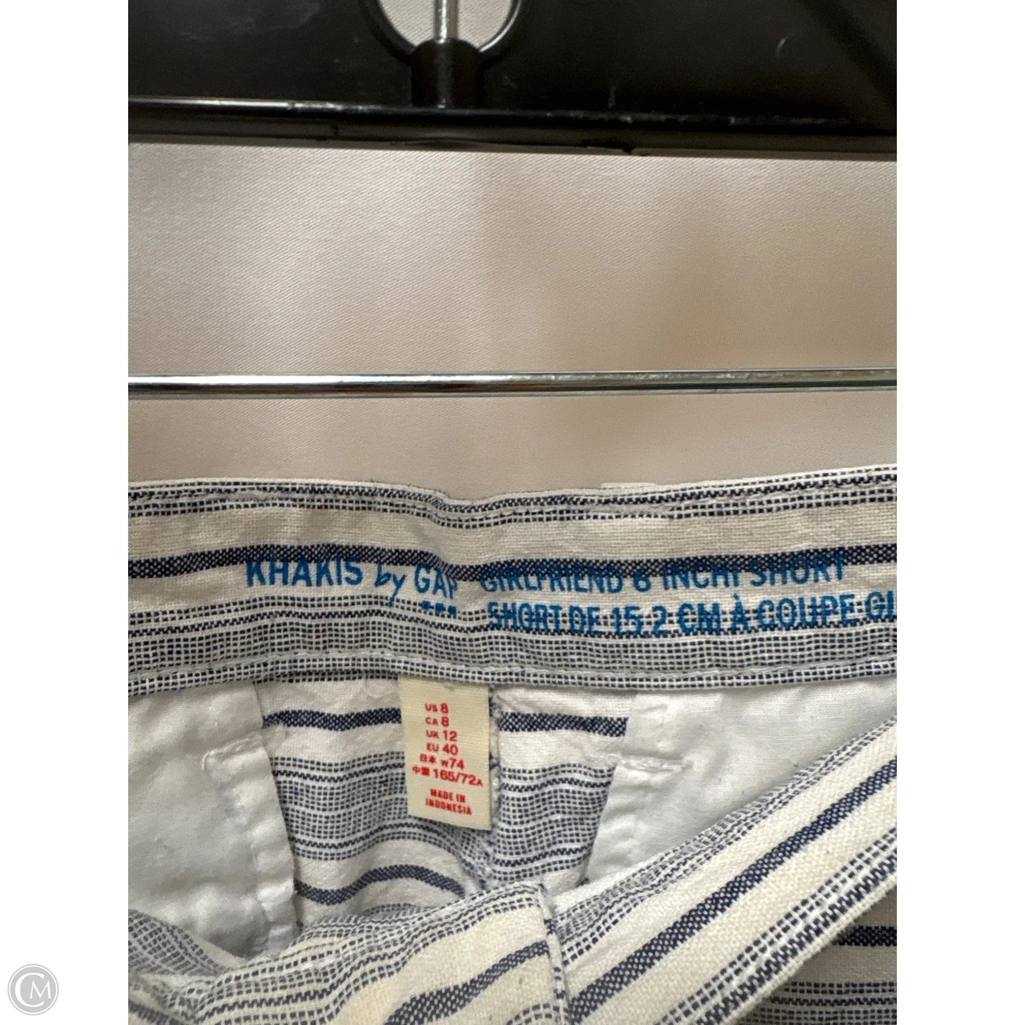 Shorts By Gap In Blue, Size: 8