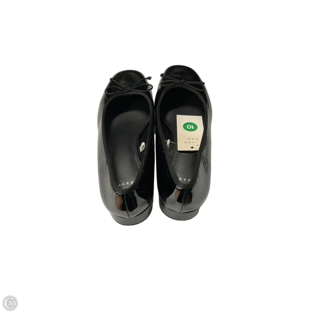 Shoes Flats By A New Day In Black, Size: 10