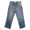 Jeans Straight By Abercrombie And Fitch In Blue Denim, Size: 4