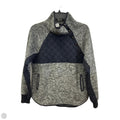 Athletic Sweatshirt Collar By Abercrombie And Fitch In Grey, Size: S