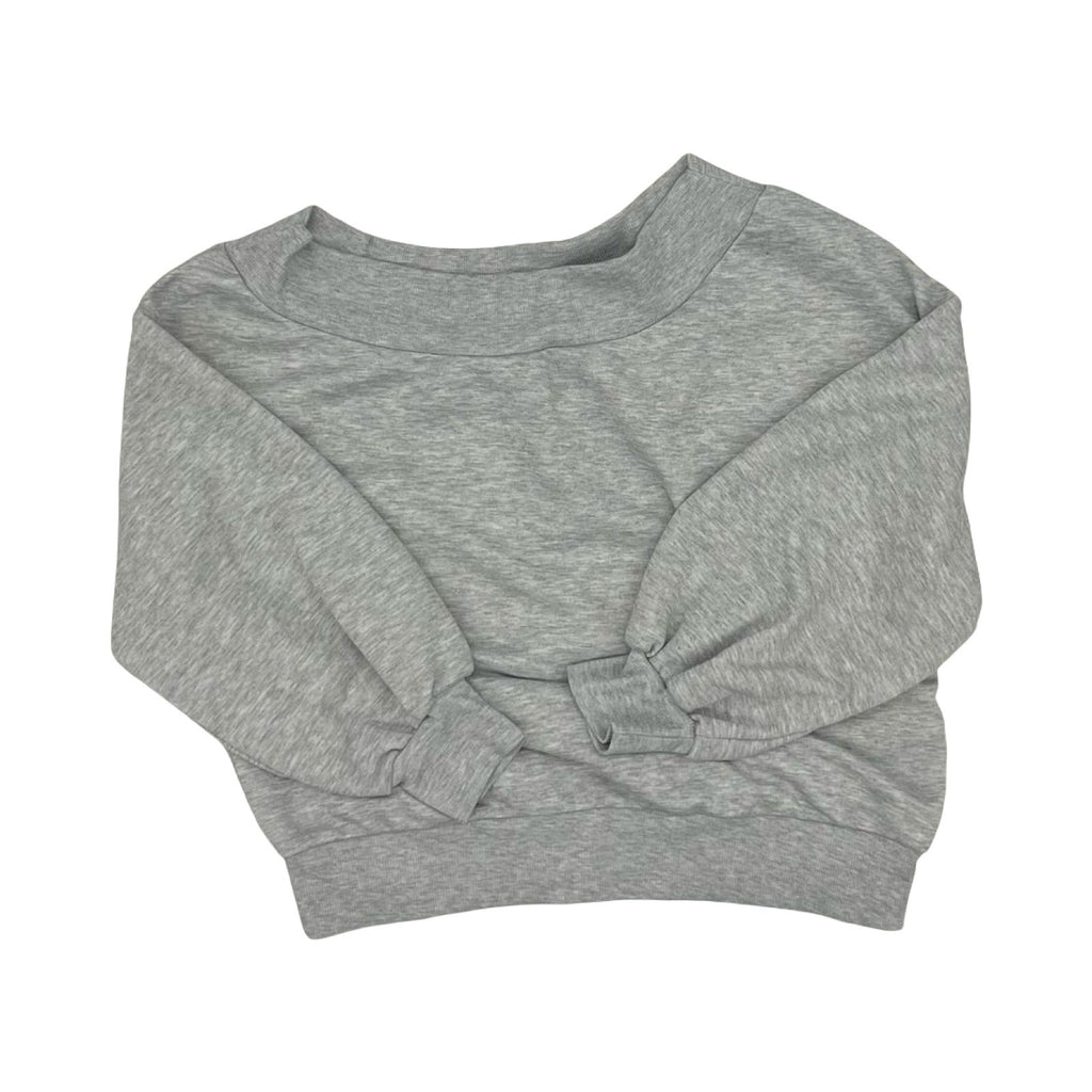 Sweatshirt Crewneck By Clothes Mentor In Grey, Size:S