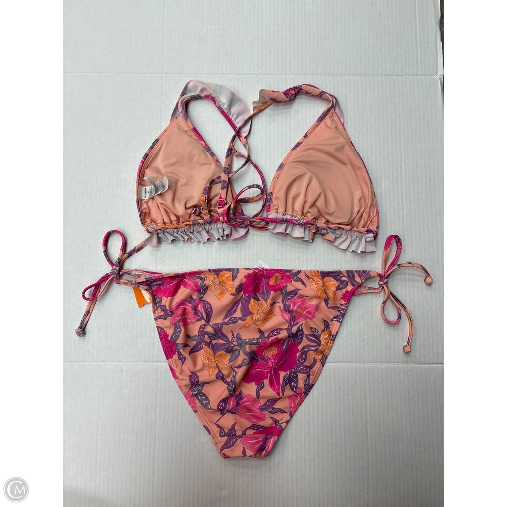 Swimsuit 2pc By Old Navy In Coral, Size: L
