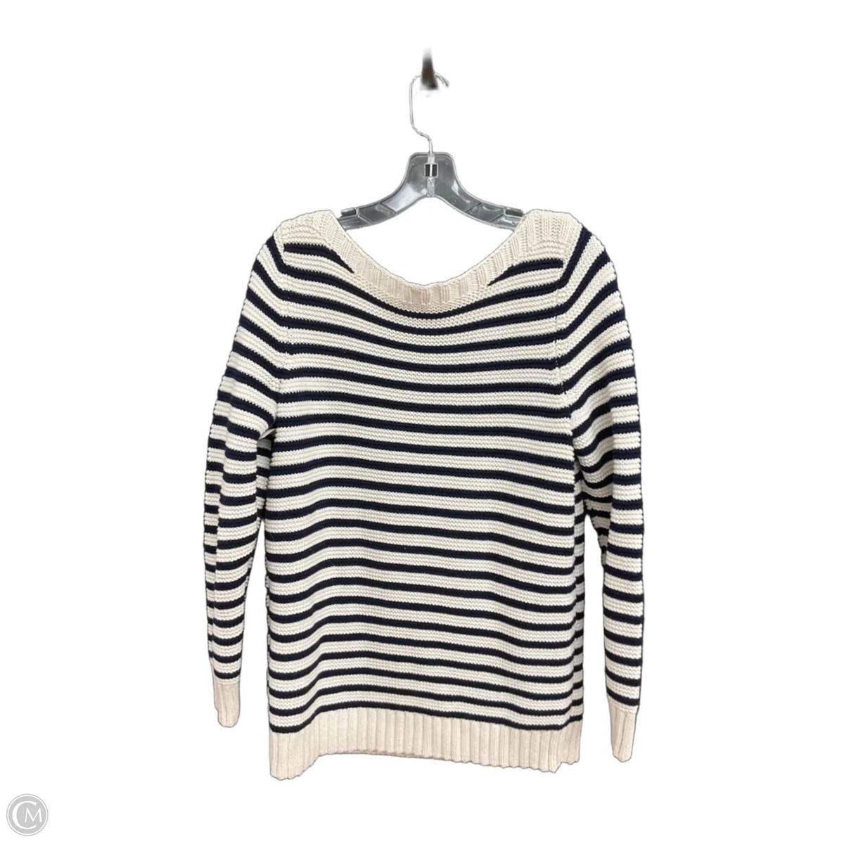 Sweater By Talbots In Striped Pattern, Size: 1x