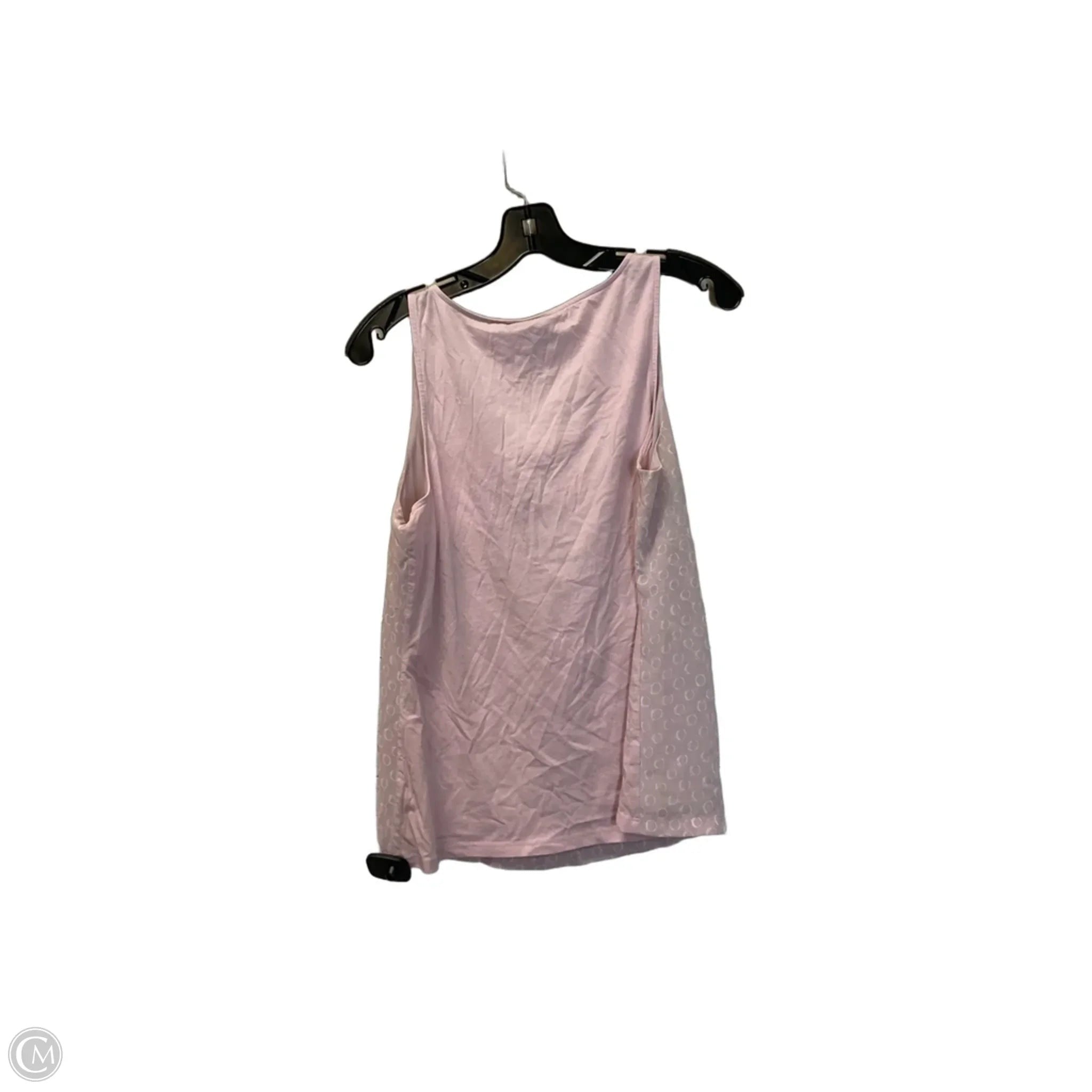 Top Sleeveless By Ann Taylor In Pink, Size: M