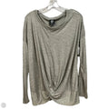 Top Long Sleeve By Bobeau In Tan, Size: Xl