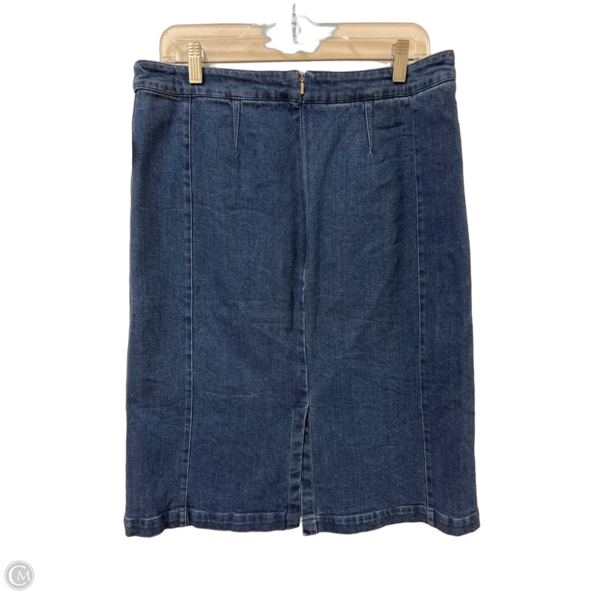 Skirt Midi By Scotch & Soda In Blue Denim, Size: 16