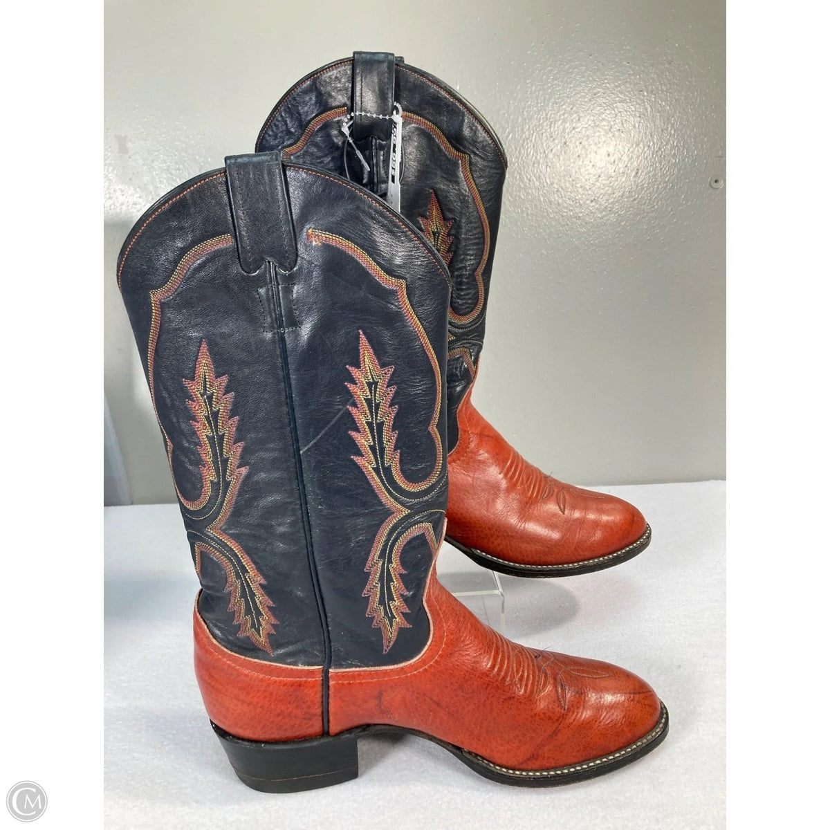 Boots Western By Clothes Mentor In Orange, Size: 6.5